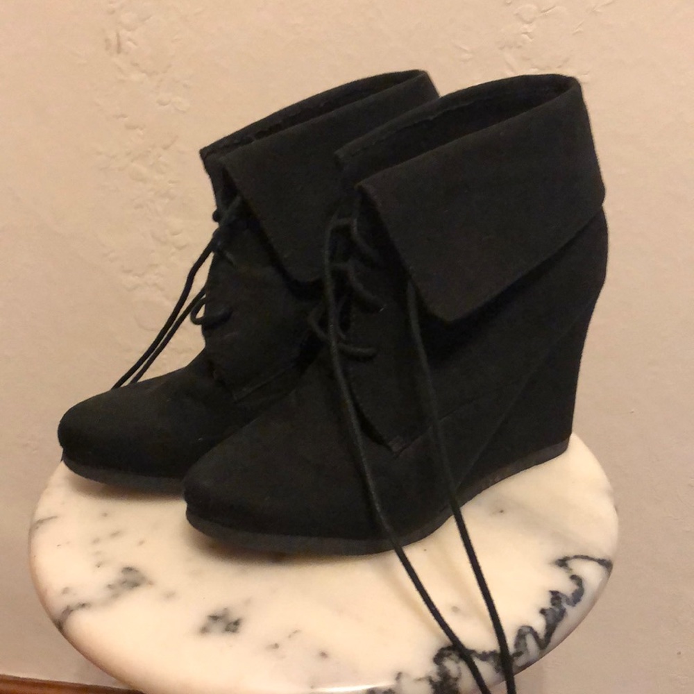 Black booties